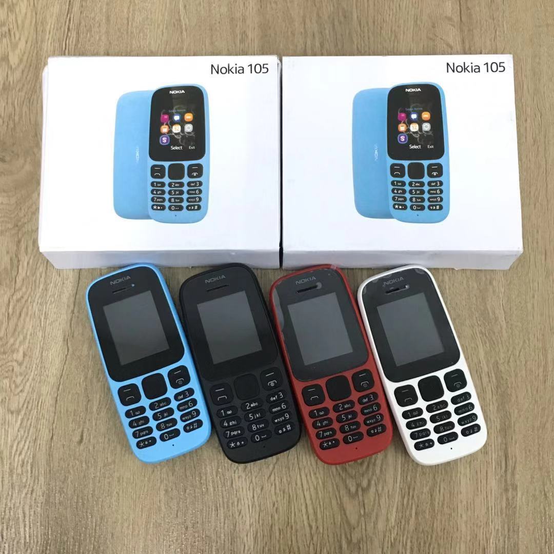 (Light Blue)NOKIA 105 DS(2017) IMPORT REFURBISHED(Ready Stock)